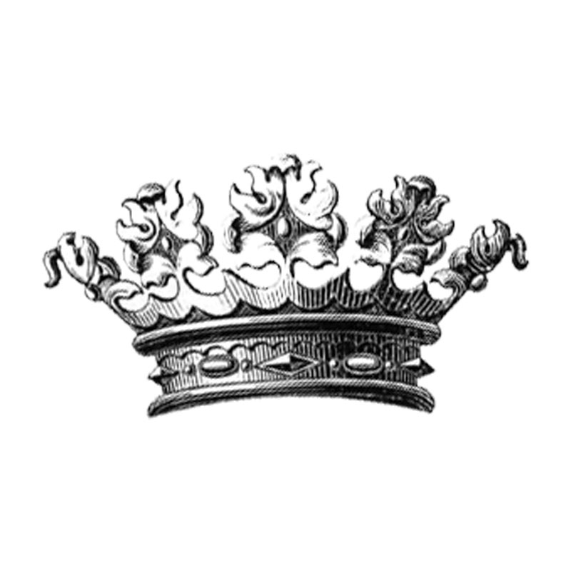 #2608 - Crown Outline - Eclectic Crown